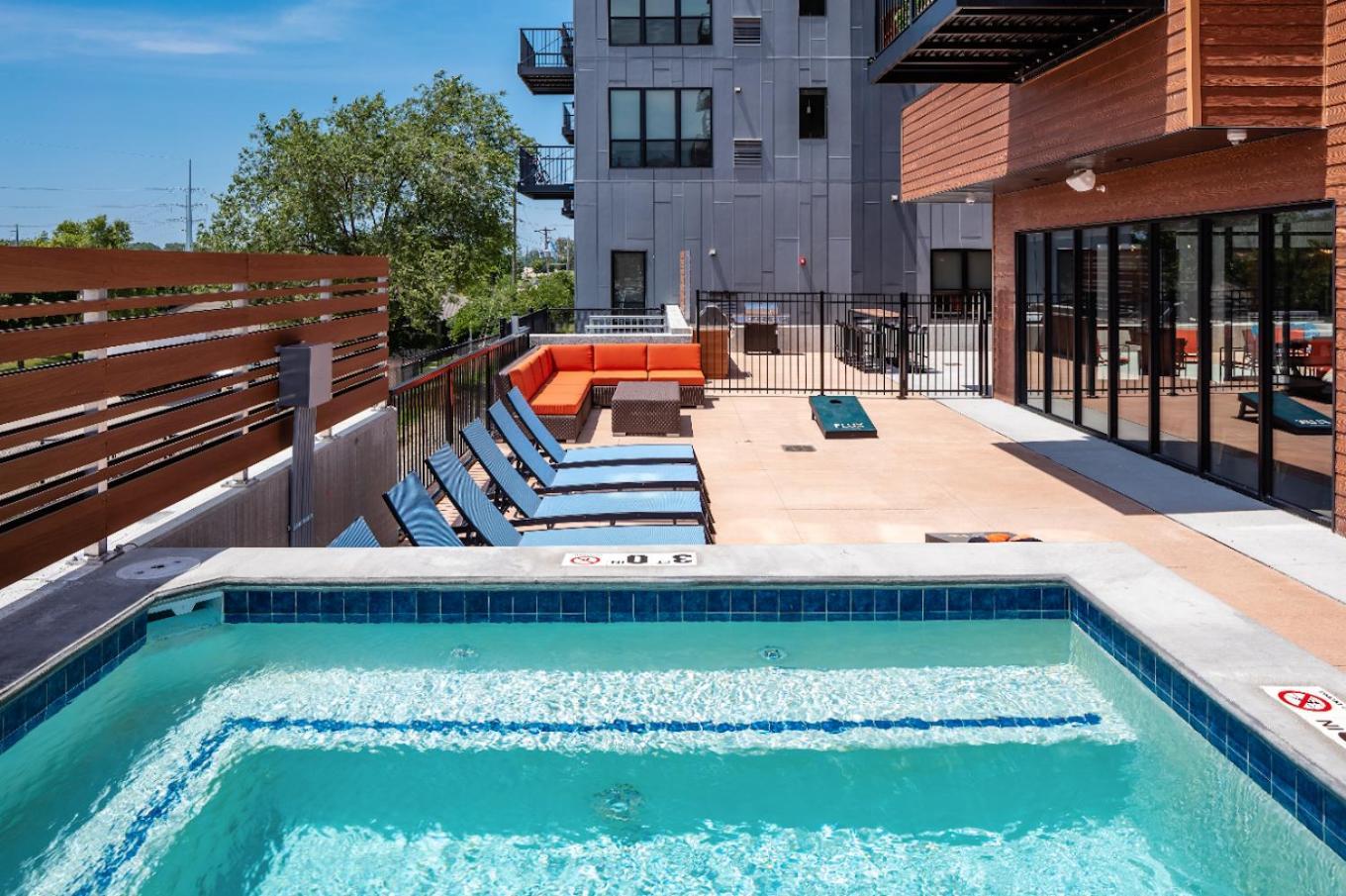 Apartmán Large Downtown 2Br -Hot Tub-Downtown! Des Moines Exteriér fotografie